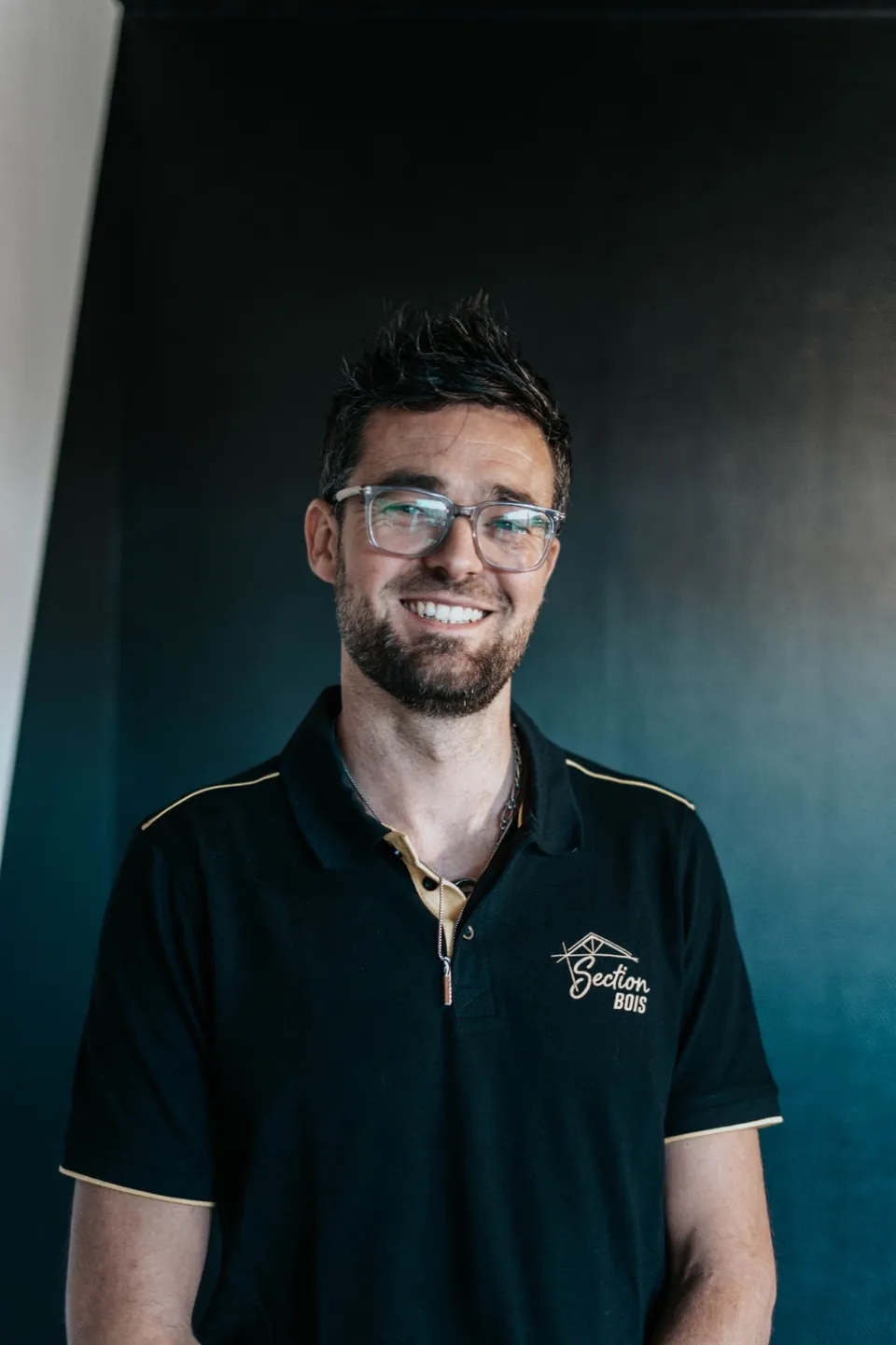 Guillaume Simon, charpentier cofondateur de Section Bois